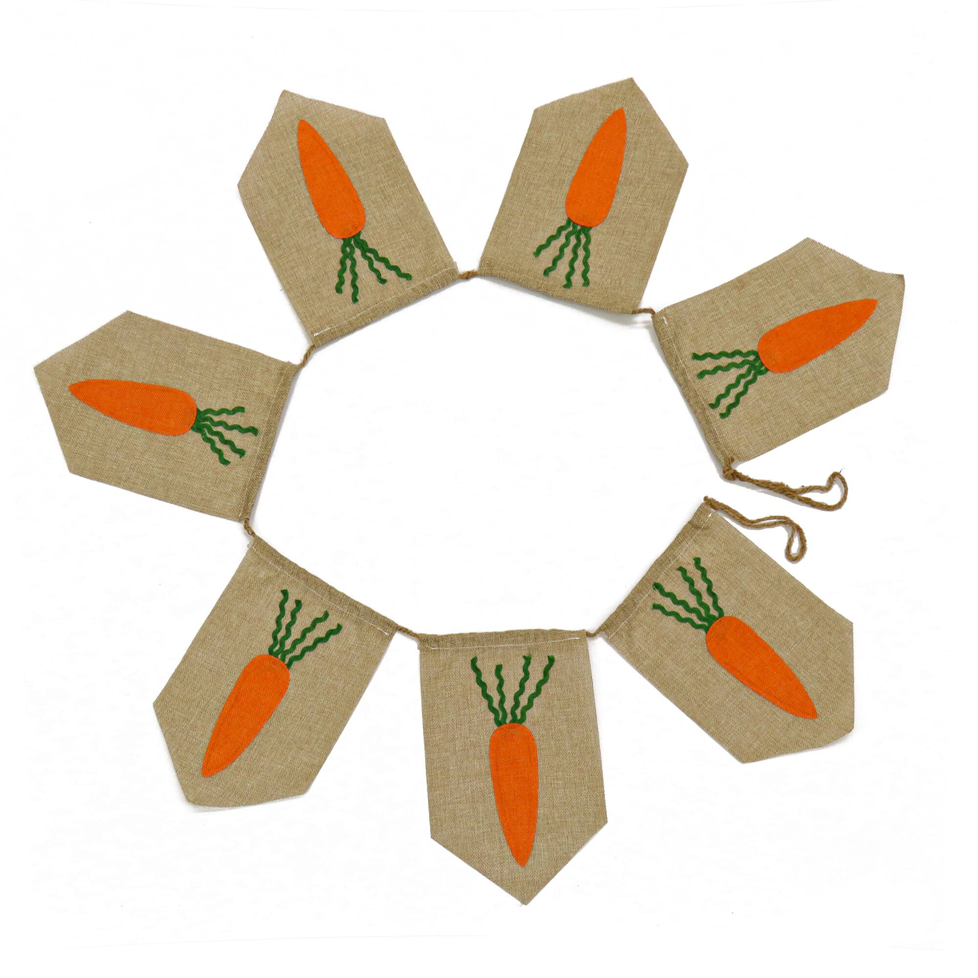 70'' Carrots Easter Banner